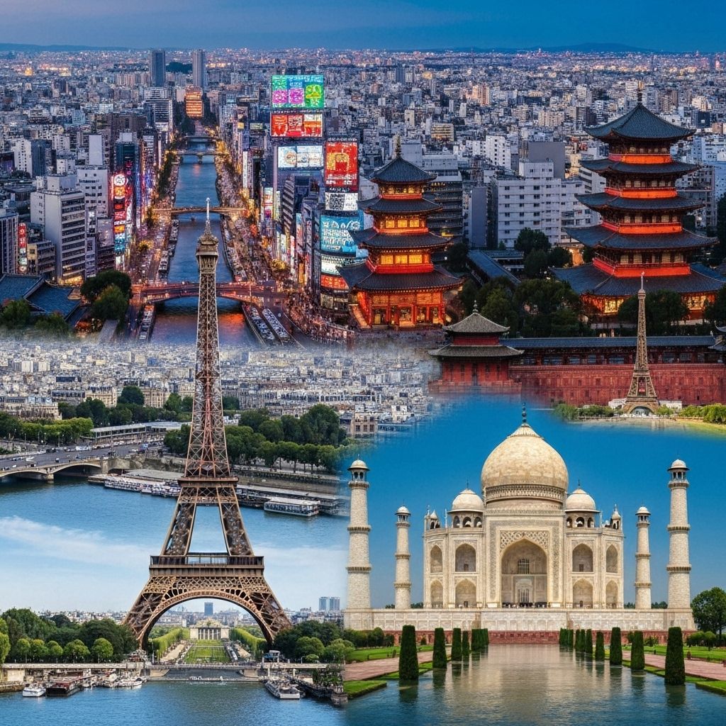 Traveling to various destinations